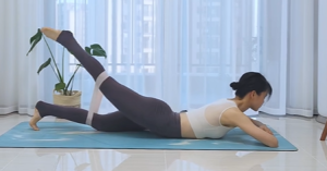 俯卧抬腿訓練