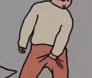 屁股長痘痘